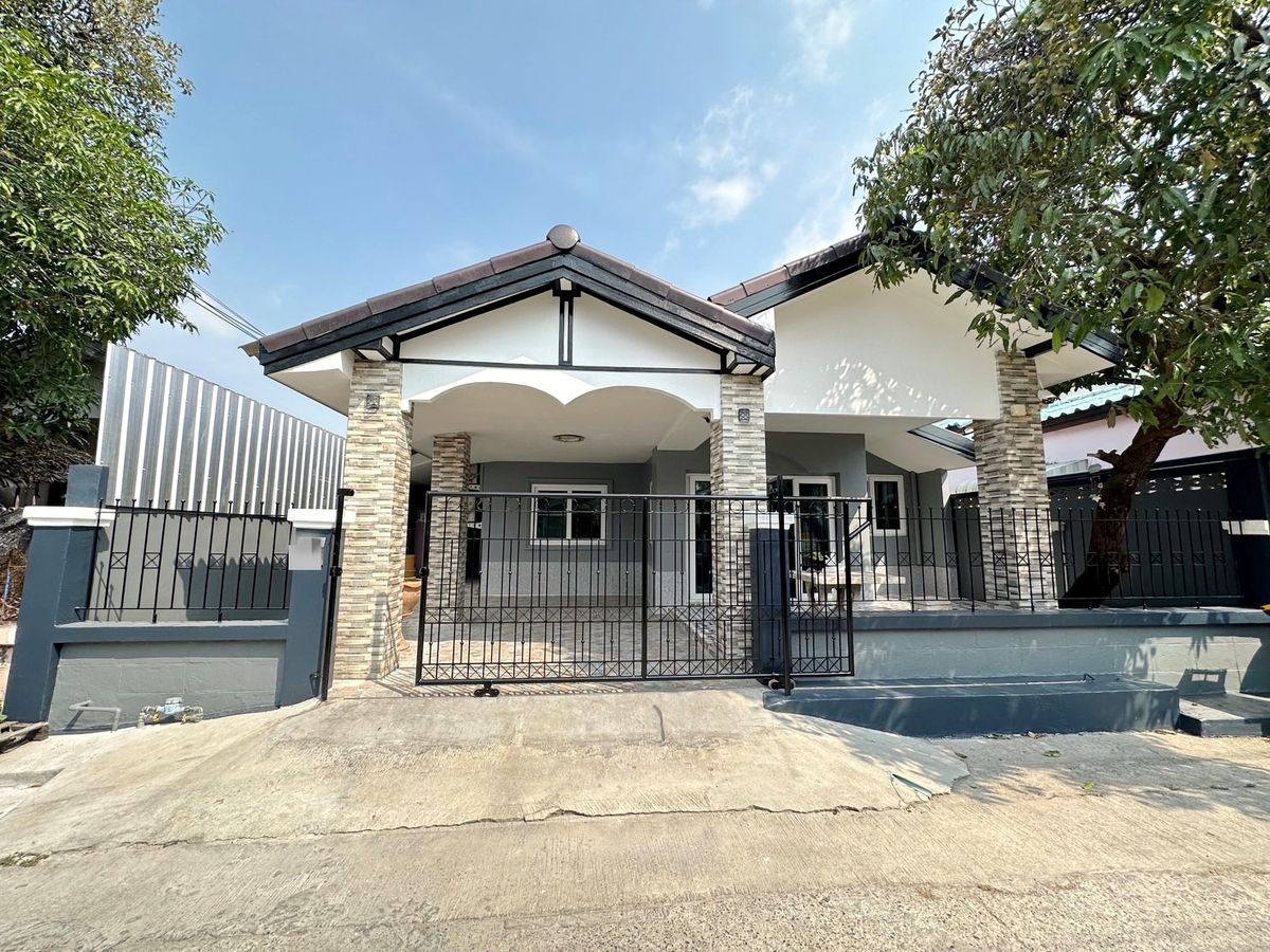 ให้เช่าบ้านเดี่ยว 1 ชั้น เคหะธานี4 รามคำแหง มิสทีน บ้านสวย ทำเลดี 📞097-2161939
