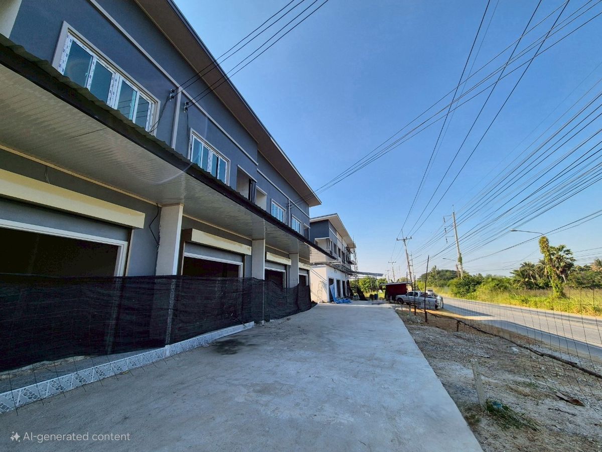 New Prai Lada Project (Thao Thao - Malai Man Nakhon Pathom) 2 -story townhome 5 meters wide On the potential location Ready to be the  today – รูปที่ 2