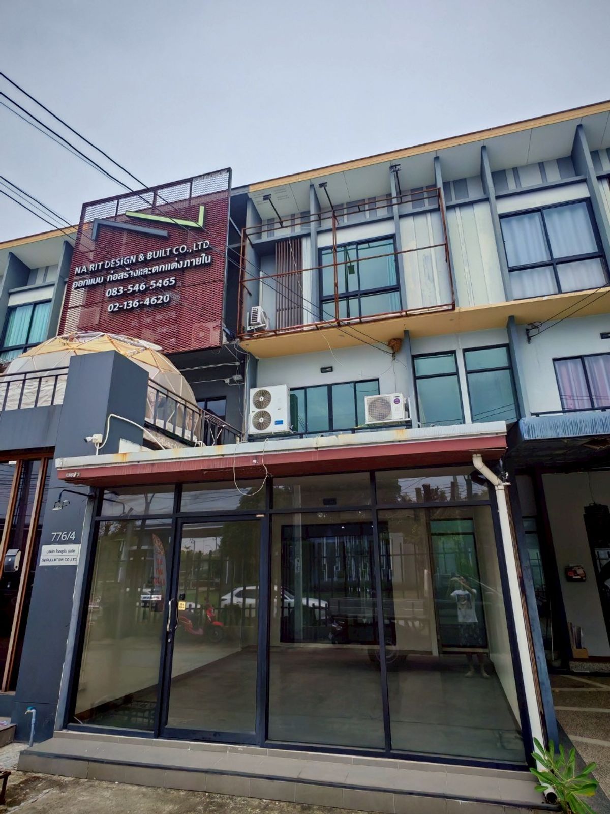 ให้เช่าอาคารพาณิชย์ หน้าThe connect 35 @พัฒนาการ44 เหมาะทำ office ร้านอาหาร cafe ร้านกาแฟ – รูปที่ 2