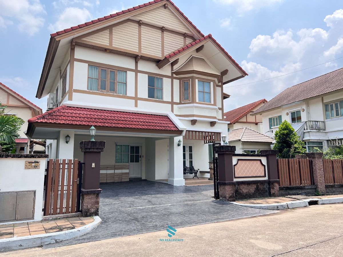 ใหัเช่า บ้านเดี่ยว ลัดดารมย์ วัชรพล 3 ห้องนอน แต่งสวย ติดทางด่วน สุขาภิบาล5  – รูปที่ 2