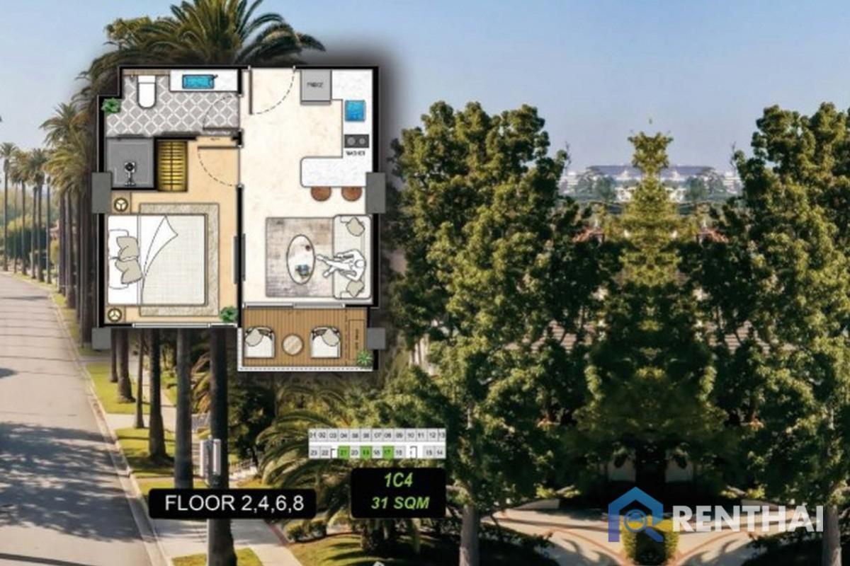 Pre sale The Riviera Beverly Hills 1 bedroom 31 sqm Pre sale The Riviera Beverly Hills 1 bedroom 31 sqm