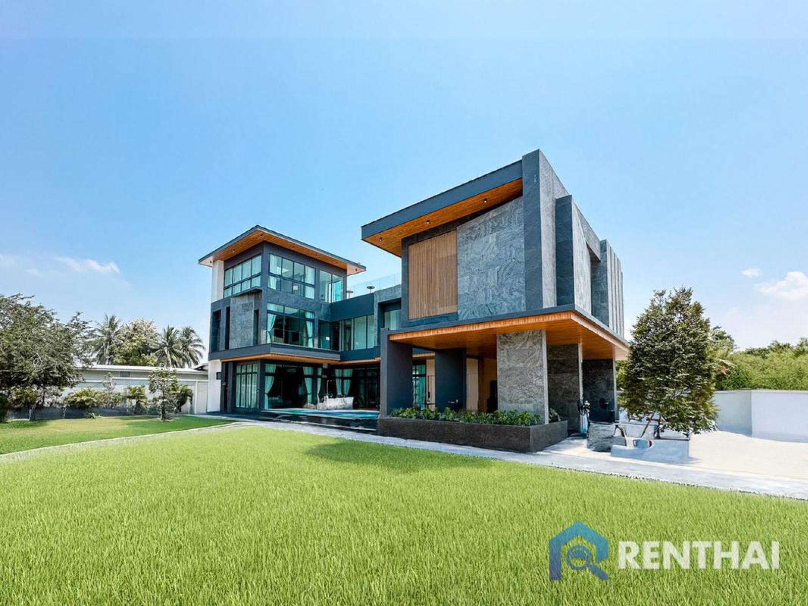 Stunning 3-Story Pool Villa in Pattaya  Spacious Design, Modern Living & Ultimate Comfort