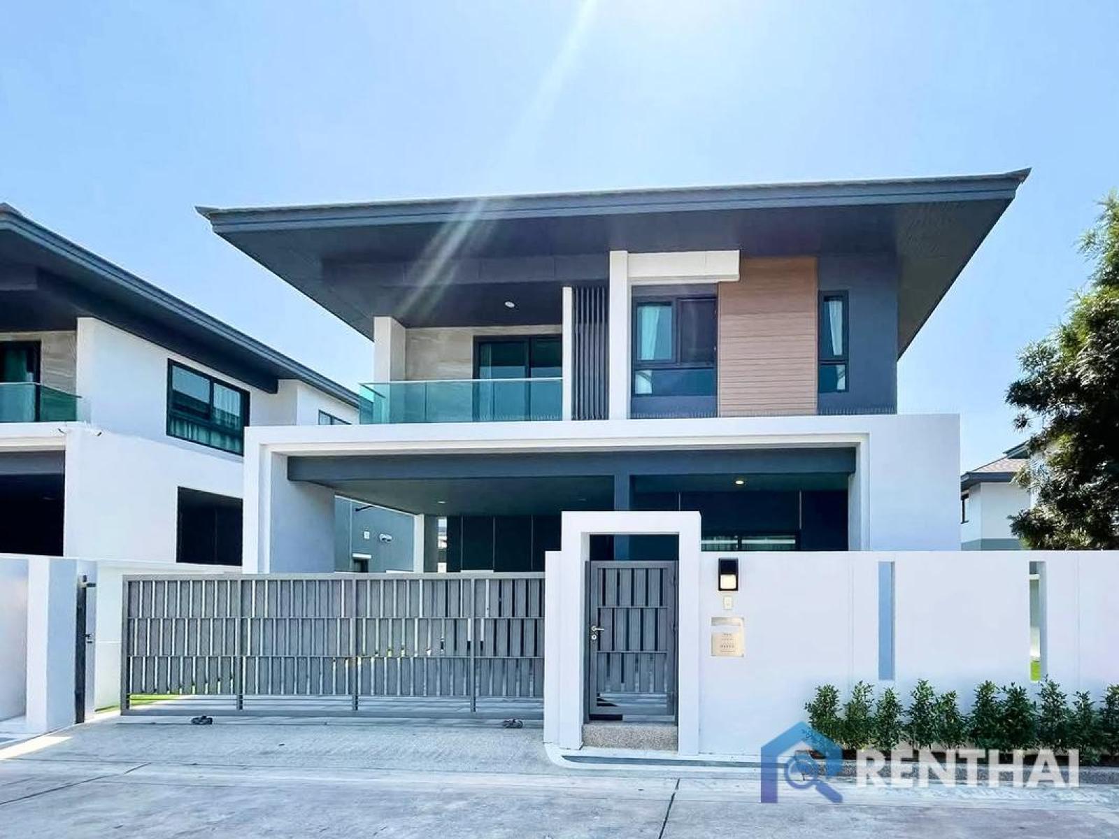 บ้าน 3 ห้องนอนตกแต่งครบพร้อมเฟอร์นิเจอร์ที่ Patta Ville พัทยา