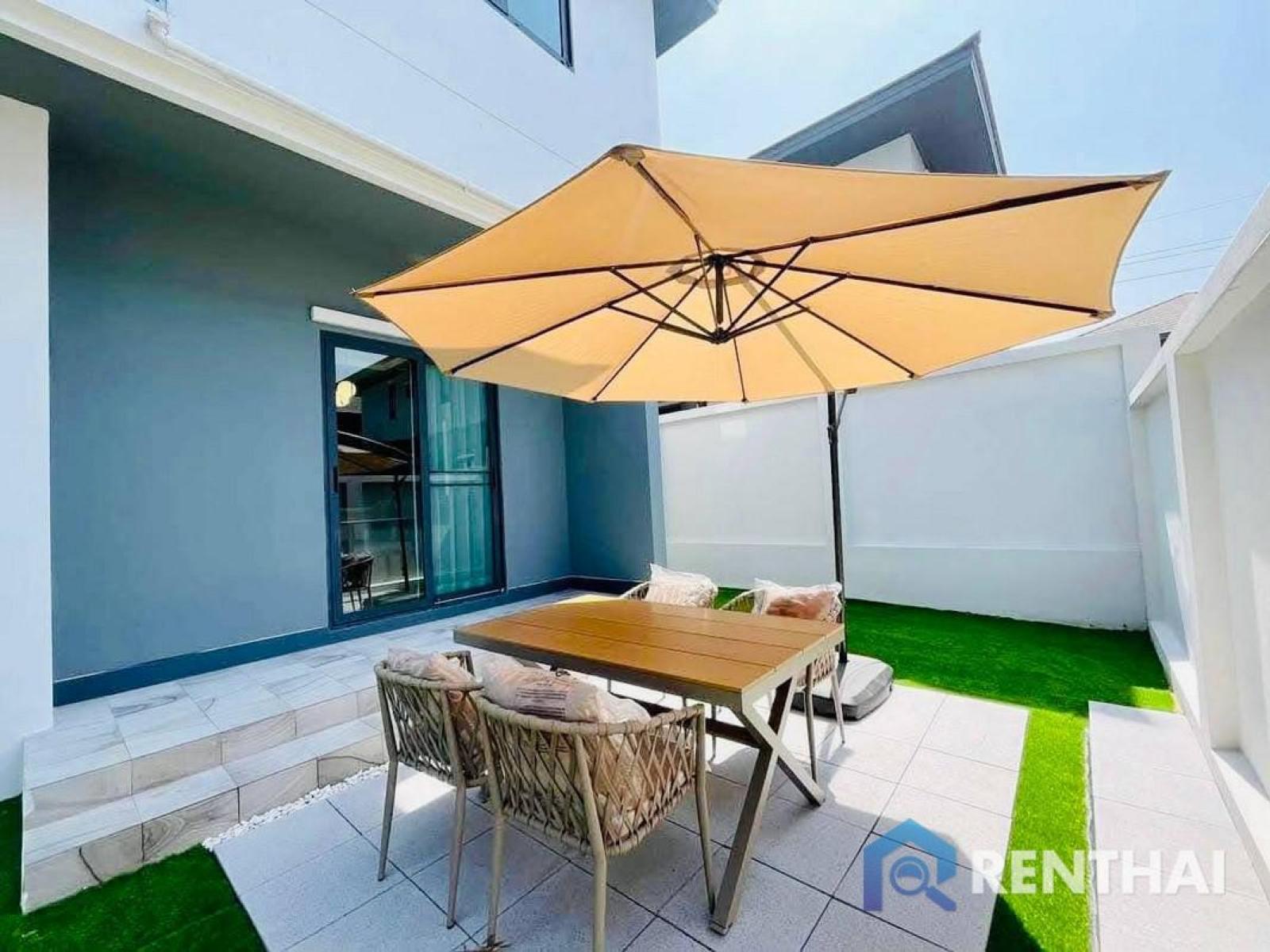 บ้าน 3 ห้องนอนตกแต่งครบพร้อมเฟอร์นิเจอร์ที่ Patta Ville พัทยา – รูปที่ 2