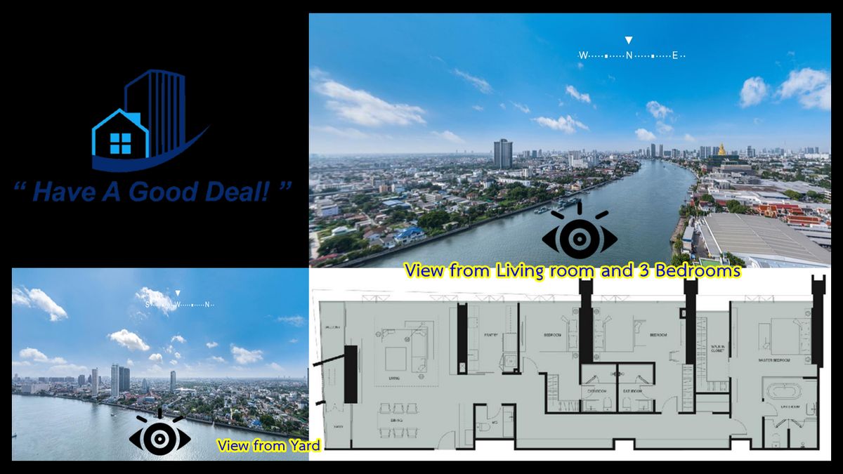 ห้องชุด 186.10 ตร.ม ชั้น 23 วันเวลา ณ เจ้าพระยา สามเสน – รูปที่ 4