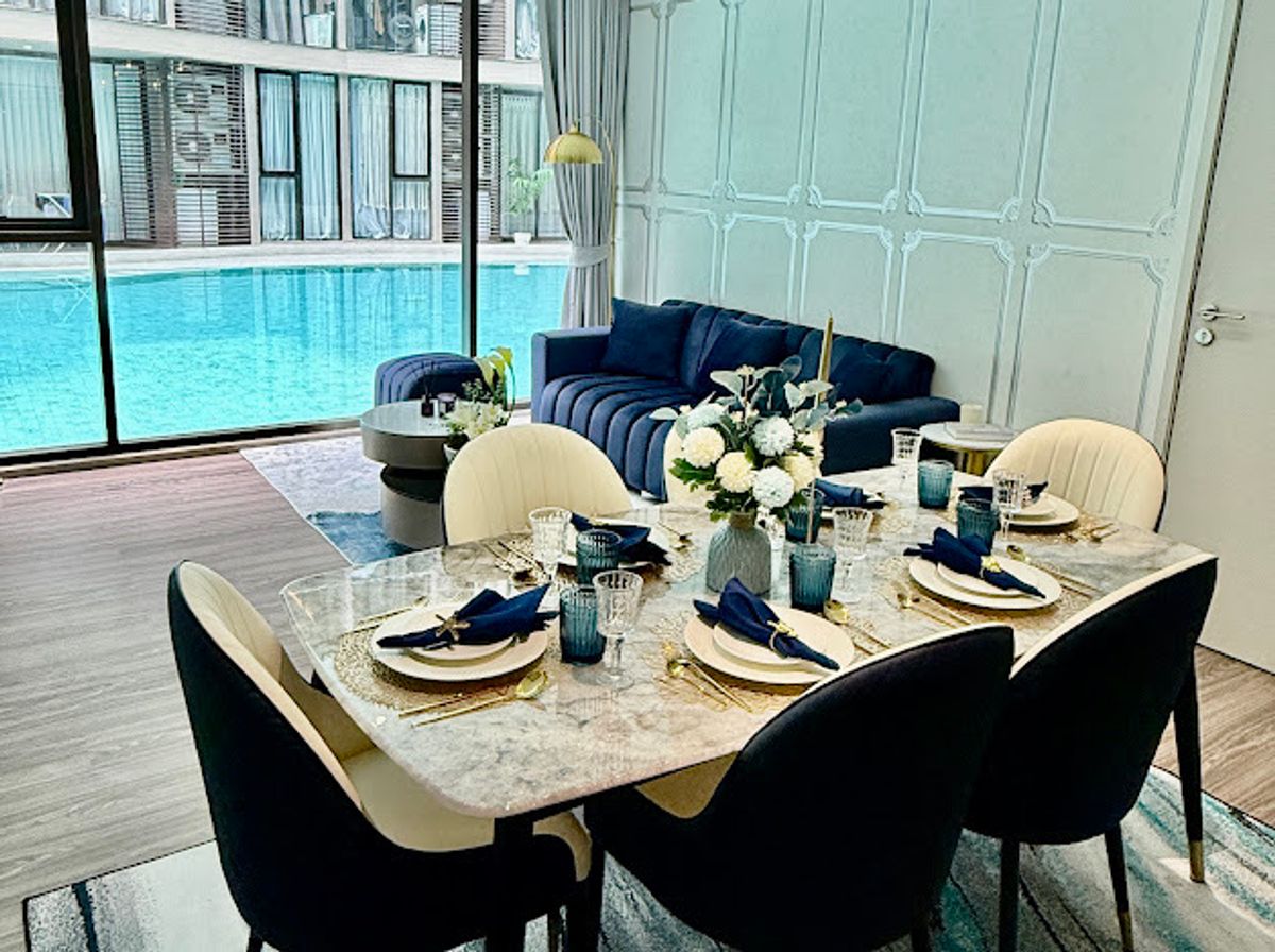Retal: FYNN Asoke • 3 Bedroom 2 Bathroom • Size: 110 S.QM • 1 Floor