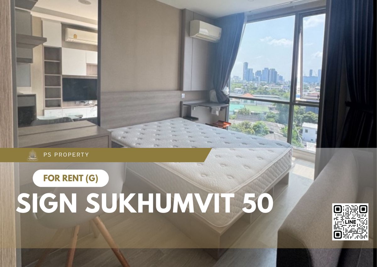 ให้เช่า 📍 SIGN Sukhumvit 50 📍 เฟอร์นิเจอร์ และ เครื่องใช้ไฟฟ้าครบ ใกล้ BTS ให้เช่า 📍 SIGN Sukhumvit 50 📍 เฟอร์นิเจอร์ และ เครื่องใช้ไฟฟ้าครบ ใกล้ BTS