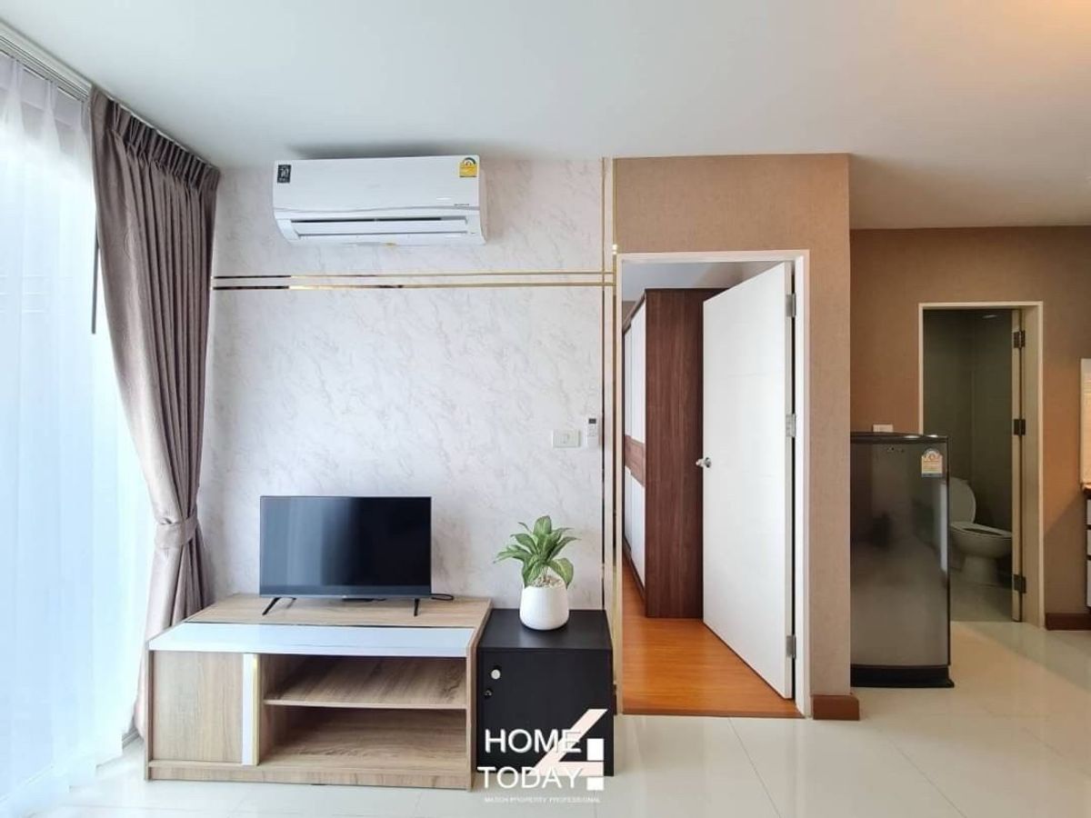 📍𝐅𝐨𝐫 𝐒𝐚𝐥𝐞 ✨ คอนโดแอร์ลิงค์เรสซิเดนซ์ 1 ห้องนอน เฟอร์นิเจอร์ built-in ทั้งห้อง กระเป๋าใบเดียวเข้าอยู่ได้เลย 🧳 – รูปที่ 3