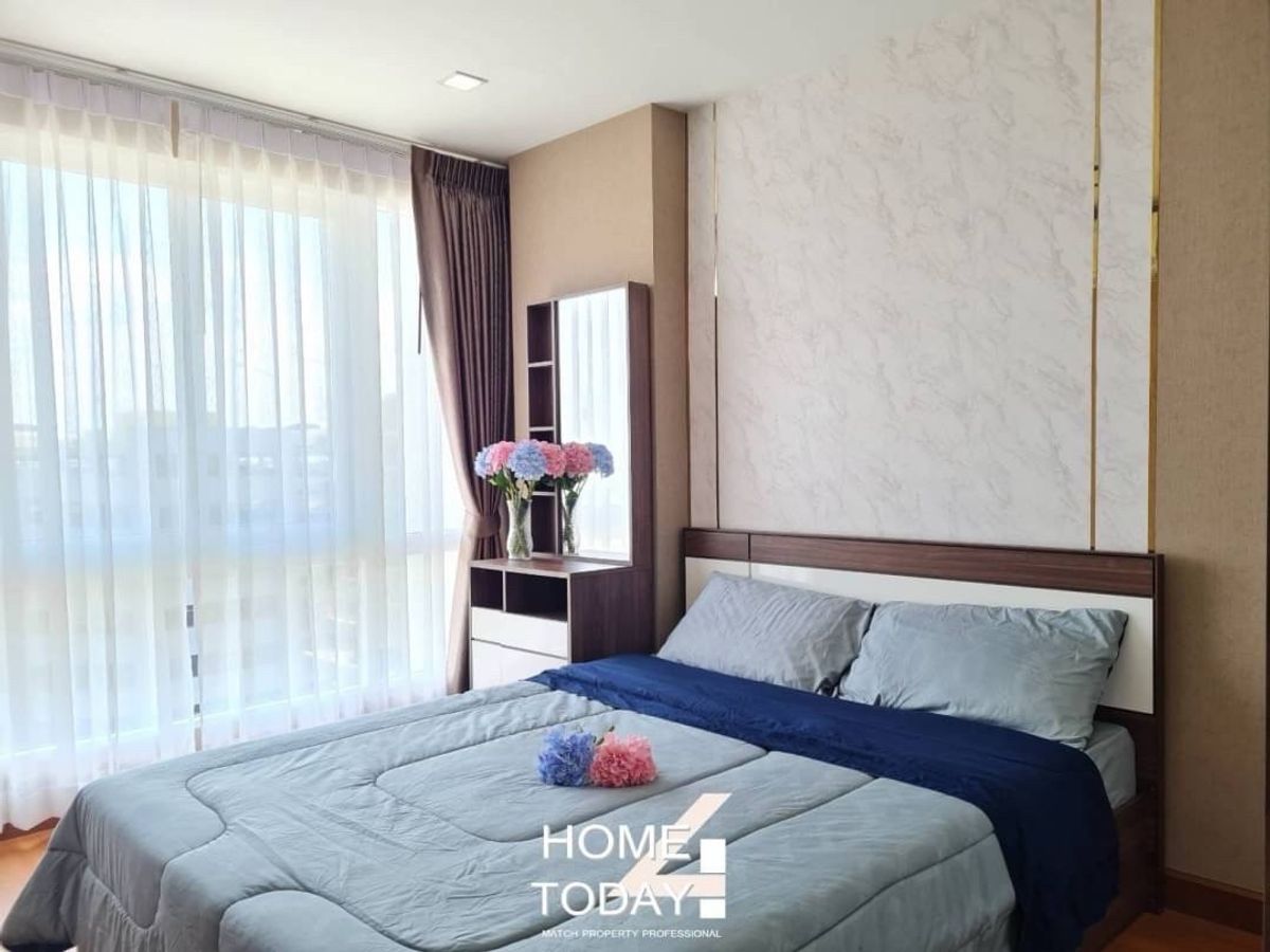 📍𝐅𝐨𝐫 𝐒𝐚𝐥𝐞 ✨ คอนโดแอร์ลิงค์เรสซิเดนซ์ 1 ห้องนอน เฟอร์นิเจอร์ built-in ทั้งห้อง กระเป๋าใบเดียวเข้าอยู่ได้เลย 🧳 – รูปที่ 2
