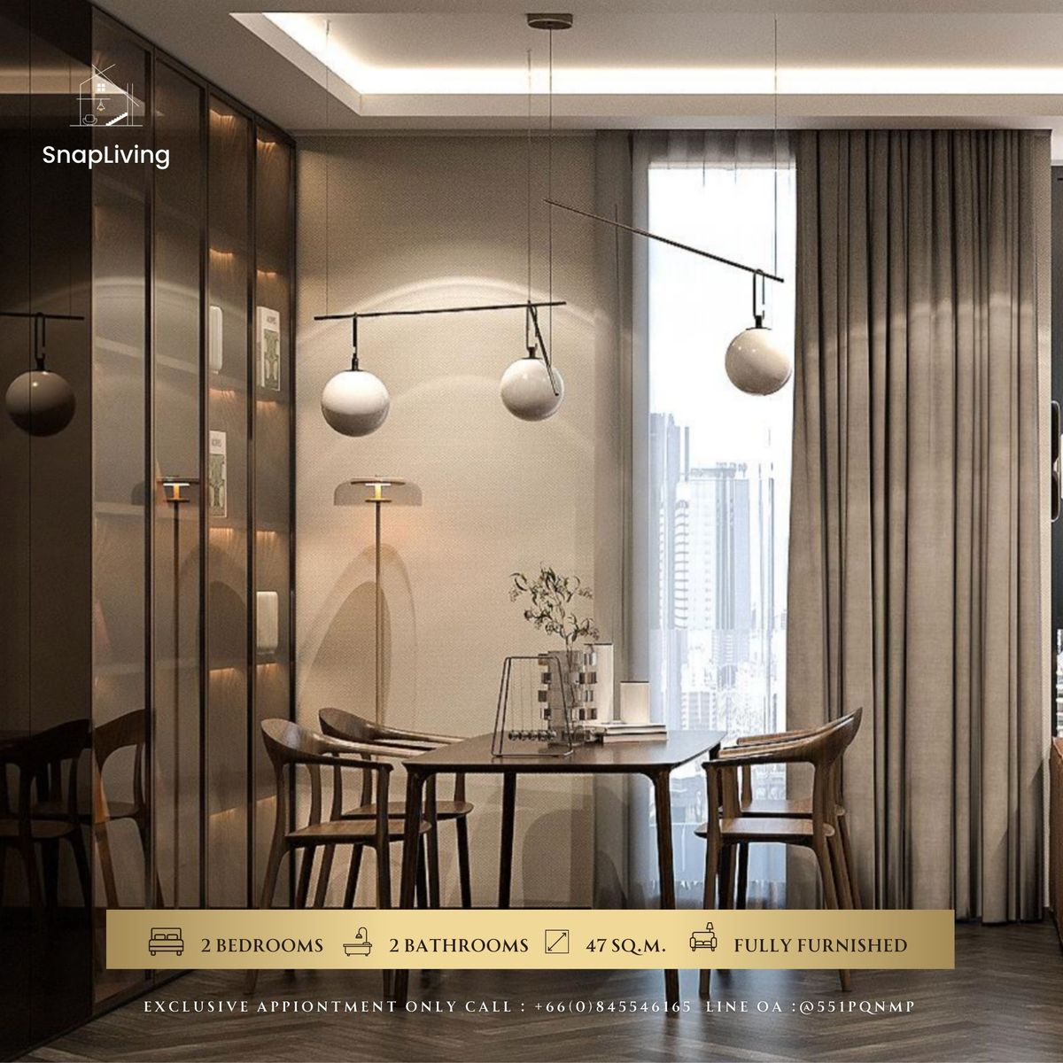 ขายห้อง 𝐑𝐚𝐫𝐞 𝐈𝐭𝐞𝐦 🏙️ 𝐓𝐡𝐞 𝐄𝐬𝐬𝐞 𝐒𝐮𝐤𝐡𝐮𝐦𝐯𝐢𝐭 𝟑𝟔 𝐅𝐎𝐑 𝐒𝐀𝐋𝐄 2 bedrooms 2 bathrooms 77 sq.m. ชั้นสูง ติดรถไฟฟ้า Thonglor ONLY 30.39 MB – รูปที่ 3