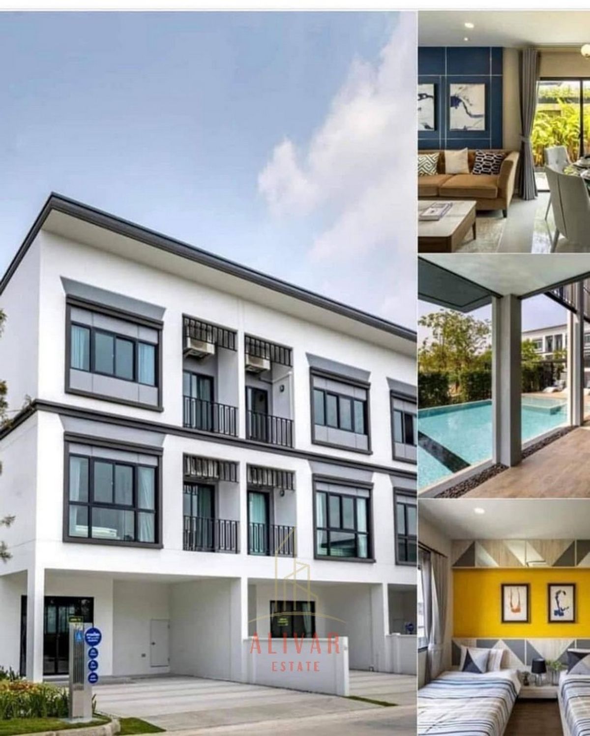 RH040025 3-story townhome for rent, 3 bedrooms, Lumpini Town Place Sukhumvit-Srinakarin near BTS Samrong RH040025 3-story townhome for rent, 3 bedrooms, Lumpini Town Place Sukhumvit-Srinakarin near BTS Samrong
