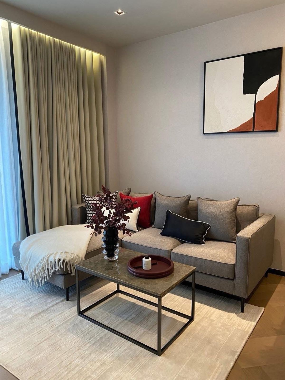 Rental Price: The Reserve Hideaway Sukhumvit 61 • 1 Bedroom 1 Bathroom • Size : 53 S.qm • 3 Floor  – รูปที่ 2