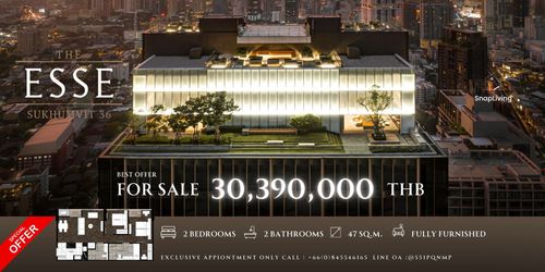 Sell ​​room 𝐑𝐚𝐫𝐞 🏙 🏙 🏙 🏙 🏙 𝐒𝐀𝐋𝐄 𝐒𝐀𝐋𝐄 𝐒𝐀𝐋𝐄 𝐄𝐬𝐬𝐞 𝐒𝐮𝐤𝐡𝐮𝐦𝐯𝐢𝐭 2 Bedrooms 2 Bathrooms 77 SQ.M. High level of Tonglor Only 30.39 MB