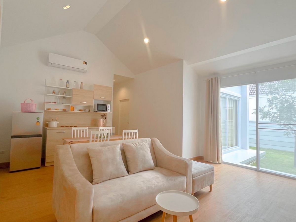 Inquiries: 095-569-3655 Sale and rent for a single house, minimal, Kaeng Khoi, Saraburi, the Serene Course (Serene Courtyard Project) – รูปที่ 4