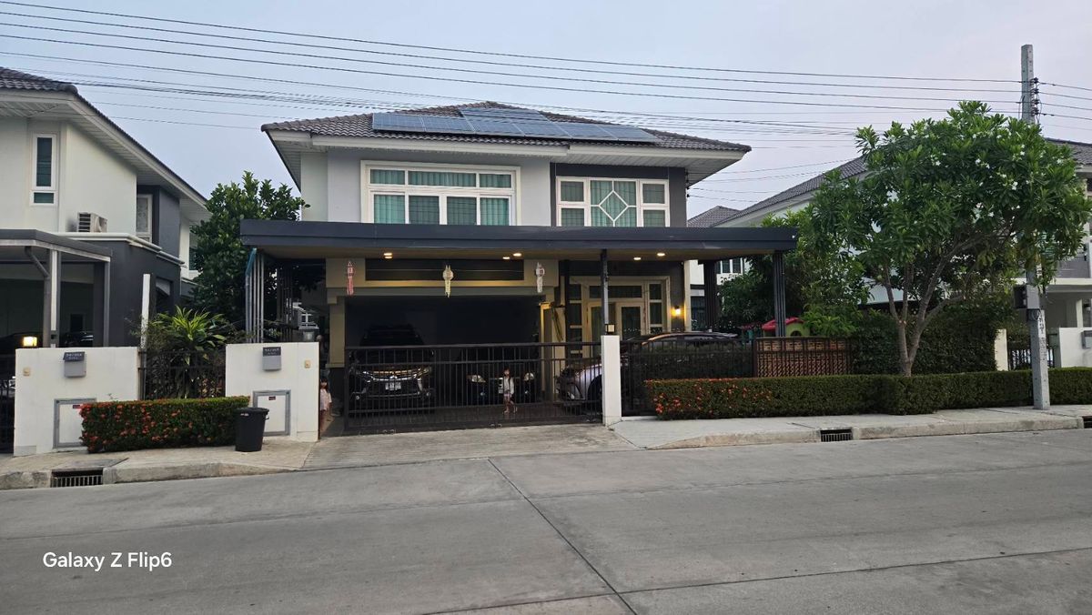 บ้านเดี่ยว โครงการศุภาลัย ปาล์มสปริงส์ เทพารักษ์ / 5 ห้องนอน ติดถนนเมน / พร้อมโซล่าเซลล์ / เฟอร์บิ้วอิน พร้อมเข้าอยู่ บ้านเดี่ยว โครงการศุภาลัย ปาล์มสปริงส์ เทพารักษ์ / 5 ห้องนอน ติดถนนเมน / พร้อมโซล่าเซลล์ / เฟอร์บิ้วอิน พร้อมเข้าอยู่