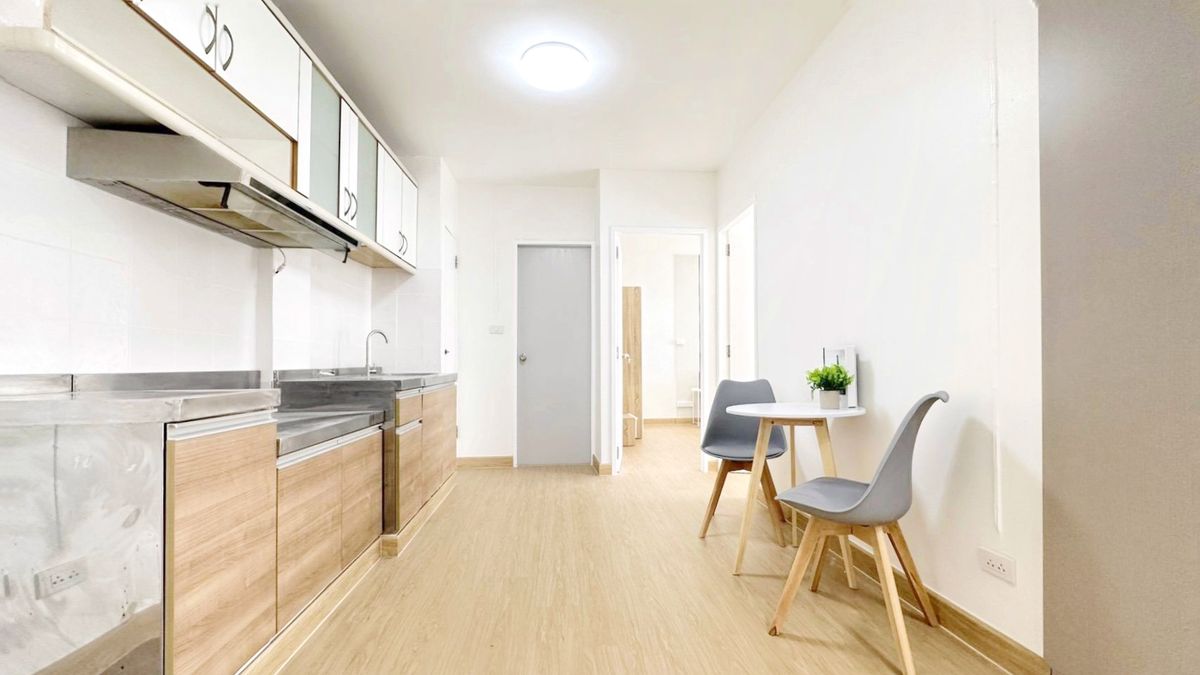 《2 bedrooms, home 》🥰🥰🥰 Cute price, Onnut 46, Ban Suan Sukhumvit 61 SQM