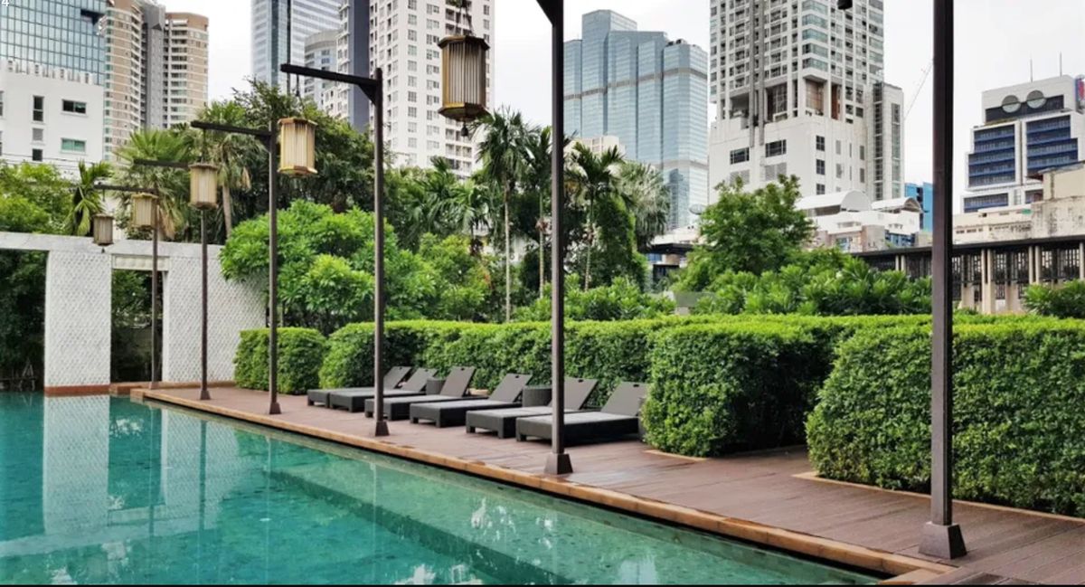 ✨The Address Sathorn 12✨1 bedroom, 1 bathroom, size 46.56 sq m, near BTS St. Louis Tel.0982645161 