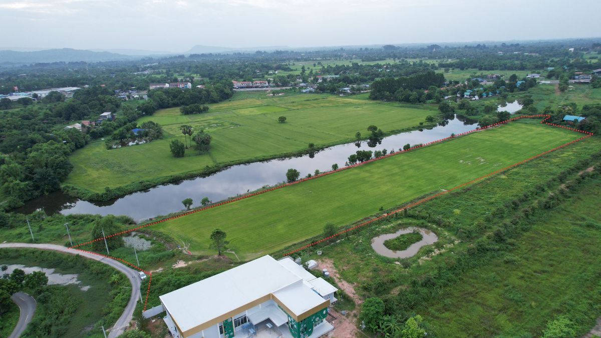 ขายที่ดิน 13 ไร่ 219 ตร.ว. หลังห้างแมคโครนครนายก ติดถนนคันคลอง มีโฉนด – รูปที่ 3
