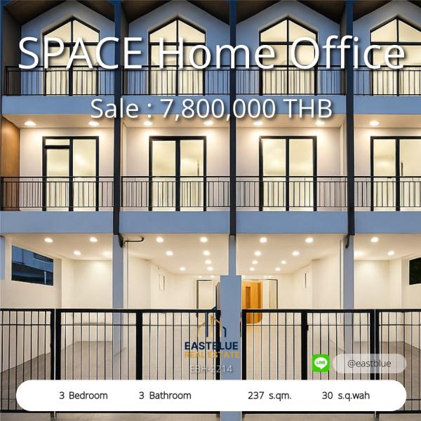 15/10/2026, บ้านสวย 3 ห้องนอน พร้อมพื้นที่ทำงาน อยู่สบายใจกลางโซน 7 
ขายเพียง 7.8 ลบ. หรือเช่าแค่ 40,000 บ./เดือน ใกล้ On Nut Udomsuk 0642748883