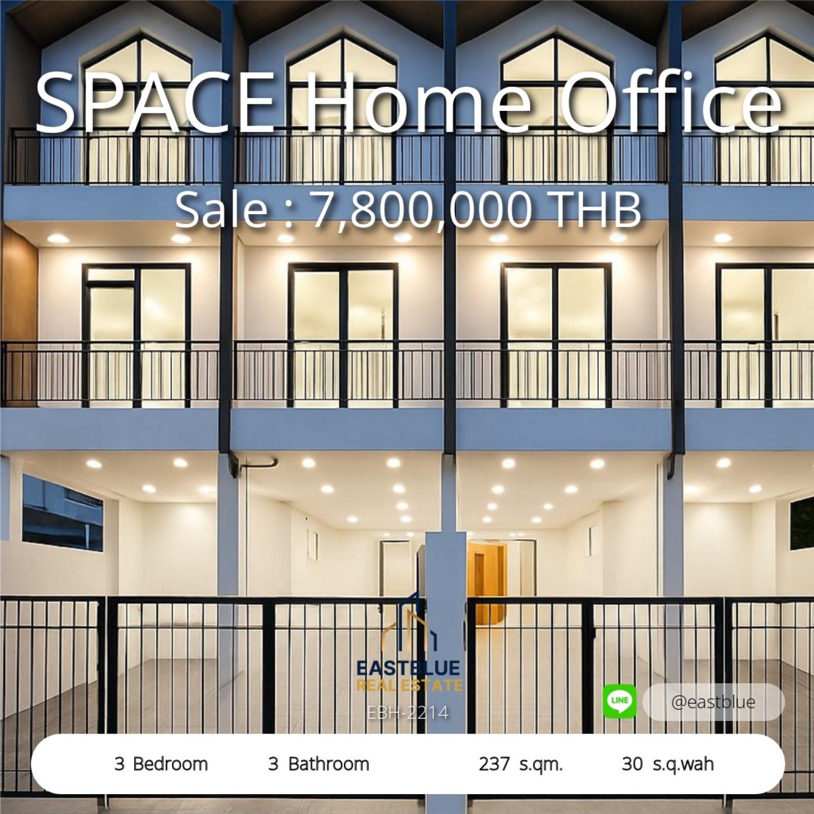 15/10/2026, บ้านสวย 3 ห้องนอน พร้อมพื้นที่ทำงาน อยู่สบายใจกลางโซน 7 
ขายเพียง 7.8 ลบ. หรือเช่าแค่ 40,000 บ./เดือน ใกล้ On Nut Udomsuk 0642748883