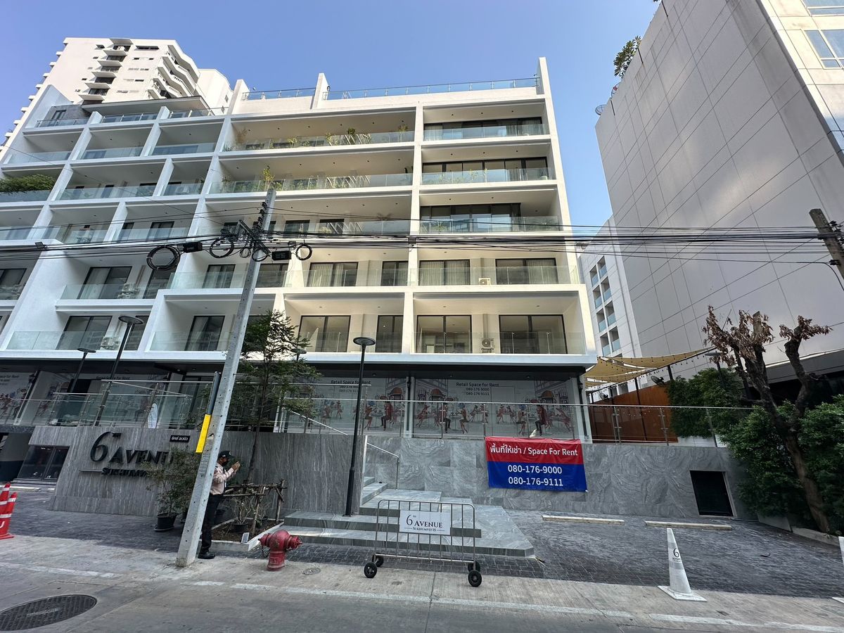❖ Prime Retail ❖ ให้เช่าพื้นที่ค้าขาย ทำเลดี ใต้คอนโด 6th Avenue สุขุมวิท 15 ใจกลางอโศก – รูปที่ 2