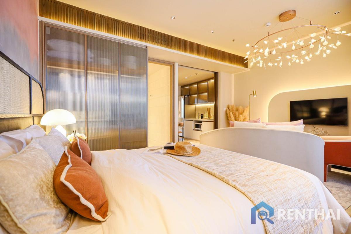 Arom Jomtien สตูดิโอ 33 ตร.ม.  วิวทะเล ดีไซน์หรู ทำเลติดหาด ราคาเพียง 5.39 ล้านบาทสามารถเป็นได้ก่อนใคร – รูปที่ 4