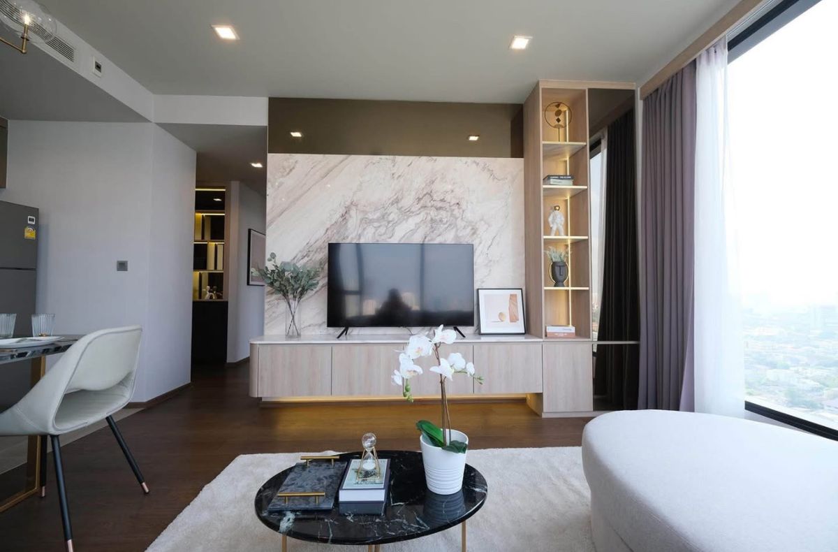 Rental : Ideo Q Sukhumvit 36 • 2 Bedroom 2 Bathroom • Size : 63 S.qm • 31 Floor Building A – รูปที่ 2