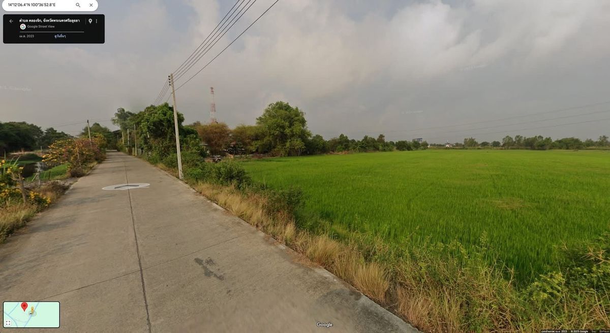 Vายที่ดิน 10 ไร่ อยุธยา -บางปะอิน ที่ยังไม่ถม ถนนสายเอเซีย ฝั่งขาเข้ากรุงเทพฯ Vายที่ดิน 10 ไร่ อยุธยา -บางปะอิน ที่ยังไม่ถม ถนนสายเอเซีย ฝั่งขาเข้ากรุงเทพฯ