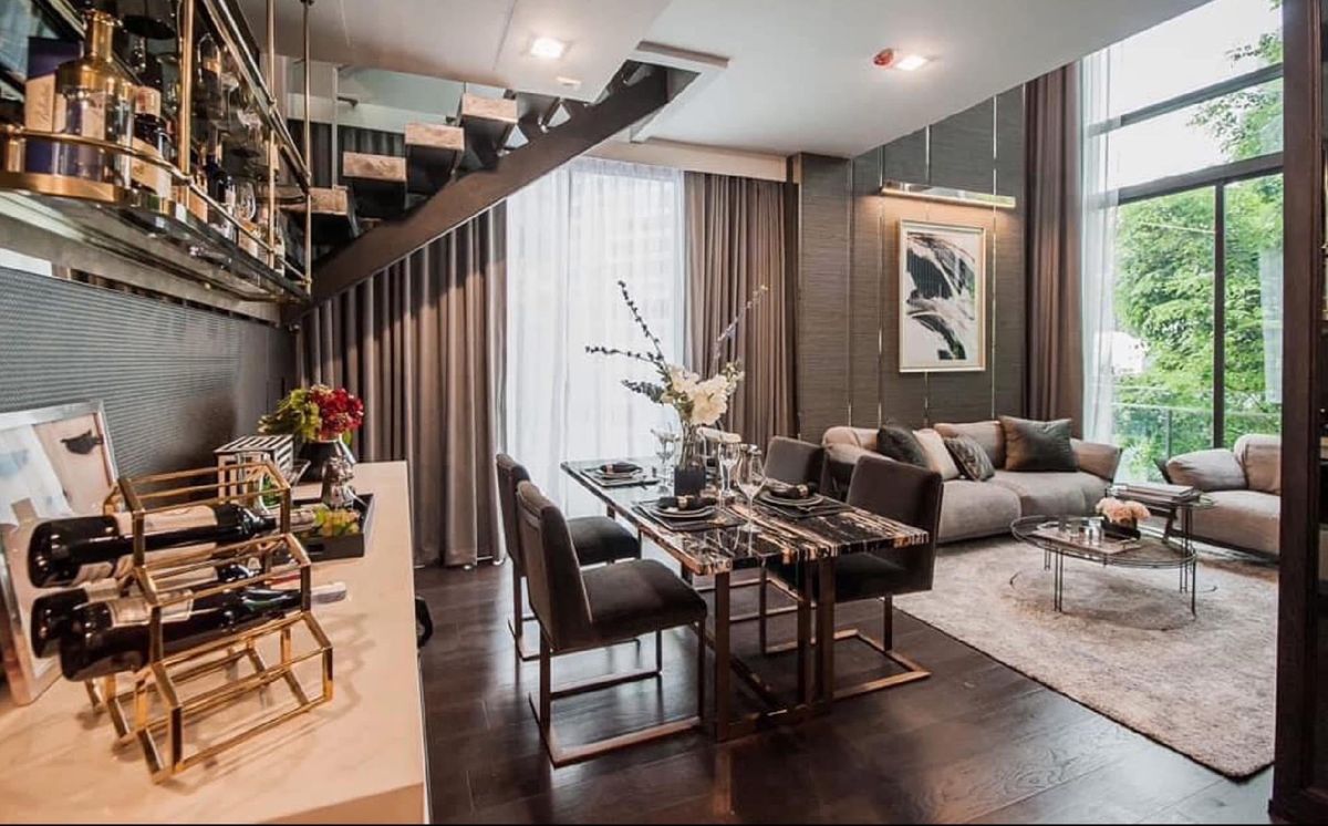 Rental : Laviq Sukhumvit 57 • Duplex 2 Bedroom 2 Bathroom • Size : 97.52 S.qm• 7-8 Floor Rental : Laviq Sukhumvit 57 • Duplex 2 Bedroom 2 Bathroom • Size : 97.52 S.qm• 7-8 Floor