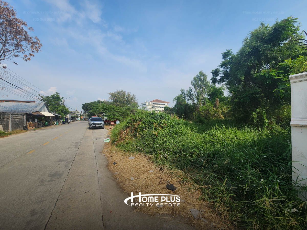 ที่ดินหน้าหมู่บ้านวินด์มิลล์พาร์ค บางนา เนื้อที่ 194 ตารางวา – รูปที่ 4