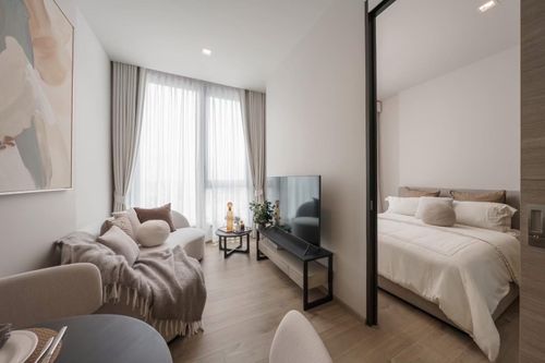 🌳The Crest Park Residences, complete with 1 bedroom, 35 sq.m., high class 📲 𝟎𝟔𝟒-𝟕𝟗𝟒𝟒𝟐𝟔𝟑 (Khun Nam)
