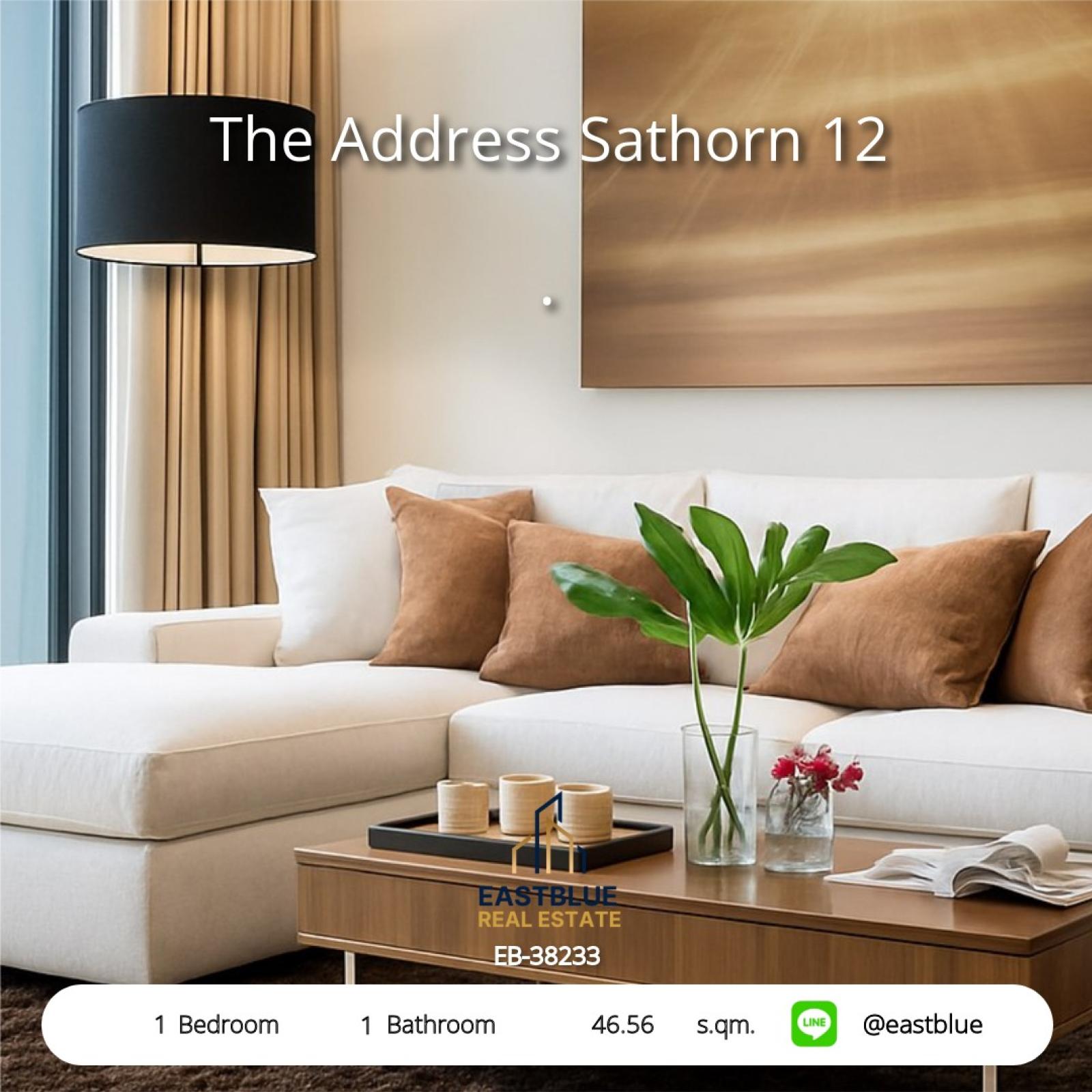 Luxury life in the heart of Sathorn!
1 bedroom, 46.56 sq.m. Price 6.9 million, close to BTS Chong Nonsi 0642748883 Luxury life in the heart of Sathorn!
1 bedroom, 46.56 sq.m. Price 6.9 million, close to BTS Chong Nonsi 0642748883