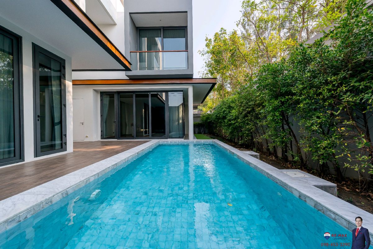 🌳 Quaritz พระราม 9 #Quaritz บ้านเดี่ยว 3 ชั้น ที่ดินแปลงสวย 101.7 ตรว. พื้นที่ใช้สอยมากถึง 526 ตรม. พร้อมสระว่ายน้ำส่วนตัว 📽 สมกับคำว่า “Penthouse On Ground“ : Type C,  ติดกับThe Nine พระราม9 – รูปที่ 3