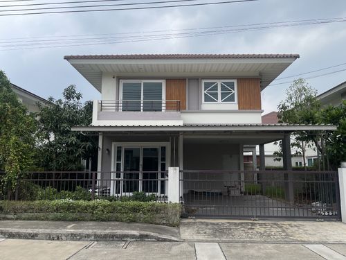 House for sale Supalai Park Ville Tha Kham -Rama 2 project, ready to stay in full function