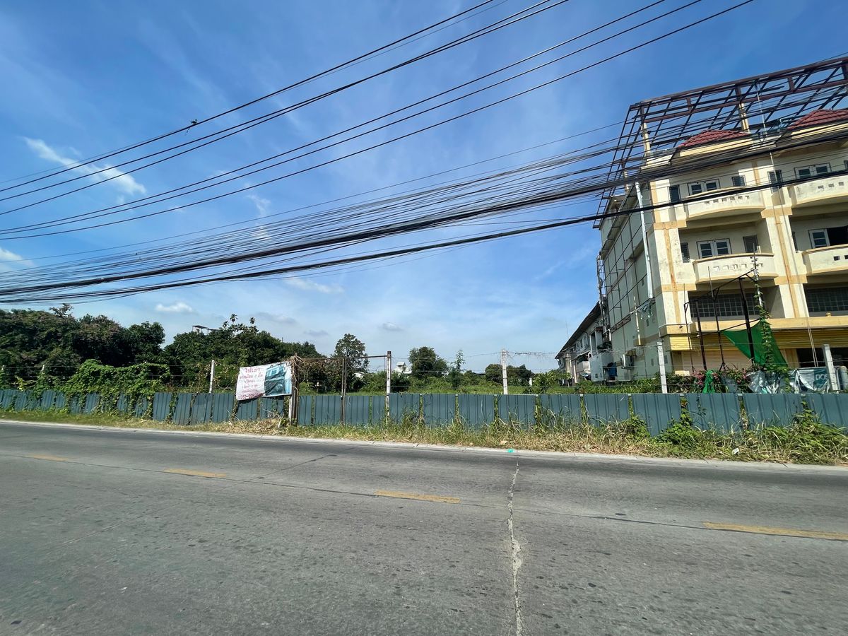 Beautiful land for sale on Bang Kruai-Sai Noi Road, Nonthaburi Province, wide face near EGAT – รูปที่ 2