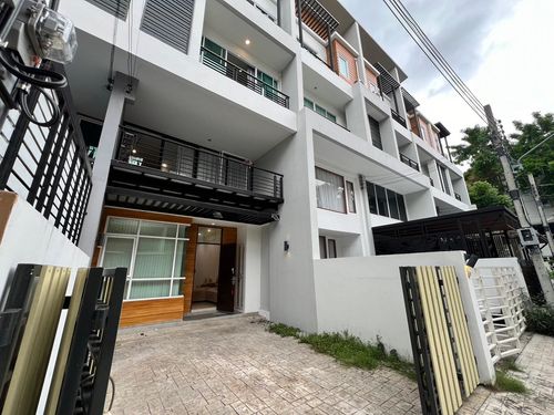 🔥ให้เช่าทาวน์โฮม 4 ชั้น ใกล้สนามบินดอนเมือง แจ้งวัฒนะ 15 โครงการ เดอะ เซอเรโน่ บาย โบนันซ่า THE SERENO BY THE BONANZA  
