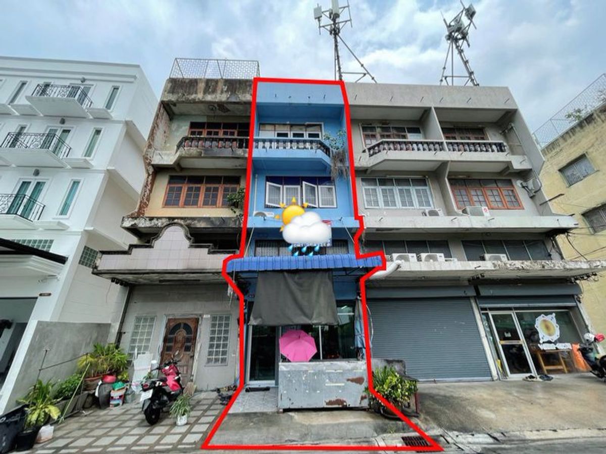 ขายอาคารพาณิชย์ 3.5 ชั้น ขนาด 18 ตรว ซ.กรุงเทพ-นนทบุรี56 ใกล้แยกวงศ์สว่าง แขวงบางเขนฝั่งใต้ เขตบางซื่อ จังหวัดกรุงเทพฯ
