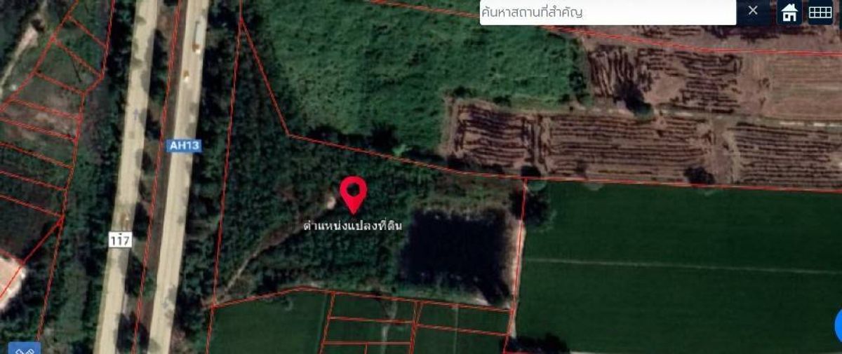 Urgent sale, empty land, raising the plot on the road 8-3-20 rai, Bo Thong District, Phitsanulok Province (N.1675)