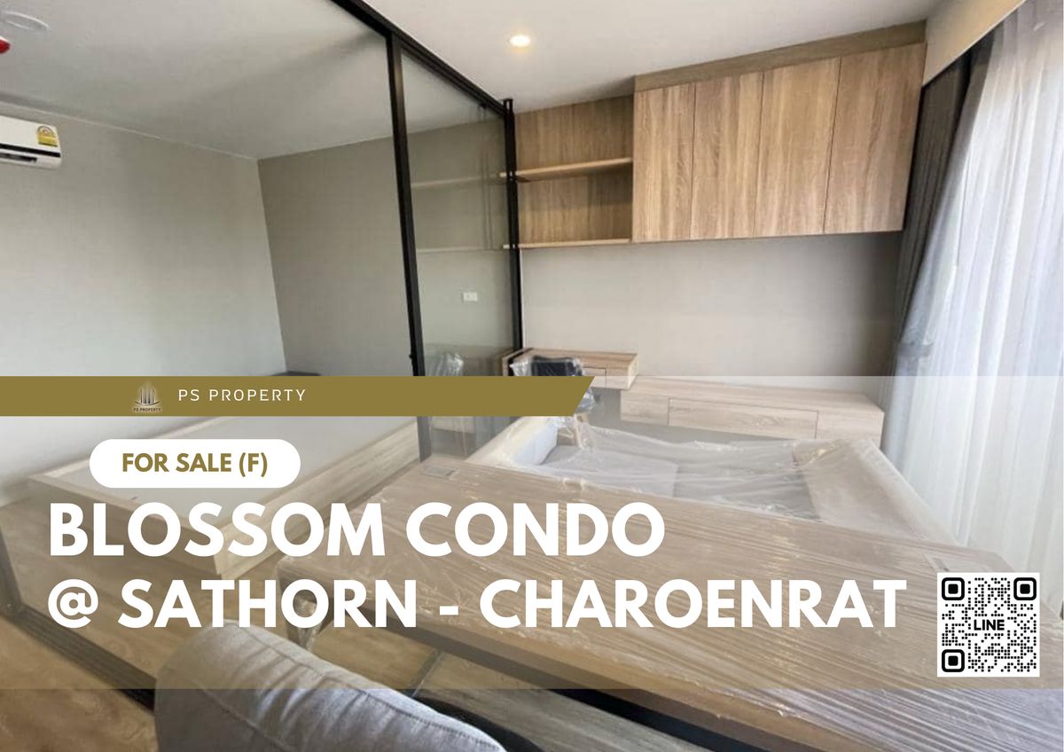 ขายด่วน ✨ Blossom Condo @ Sathorn - Charoenrat ✨ เฟอร์นิเจอร์ และ เครื่องใช้ไฟฟ้าครบ ใกล้ BTS สุรศักดิ์ ขายด่วน ✨ Blossom Condo @ Sathorn - Charoenrat ✨ เฟอร์นิเจอร์ และ เครื่องใช้ไฟฟ้าครบ ใกล้ BTS สุรศักดิ์