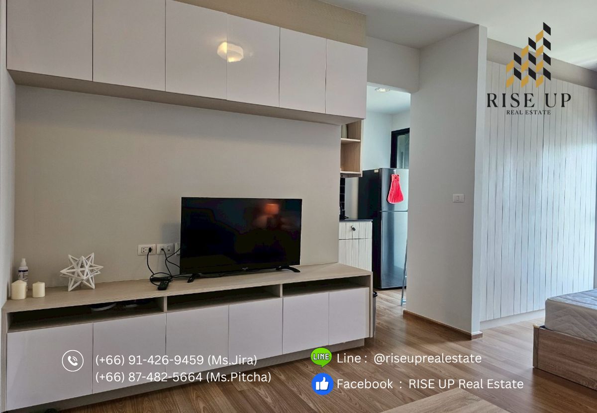 คอนโดปล่อยเช่า 📣 Unio สุขุมวิท 72 เฟส 1 ห้อง Studio, 1 ห้องน้ำ, ขนาด 27 ตรม. 🔥 8,500 บาท/เดือน🔥 – รูปที่ 3
