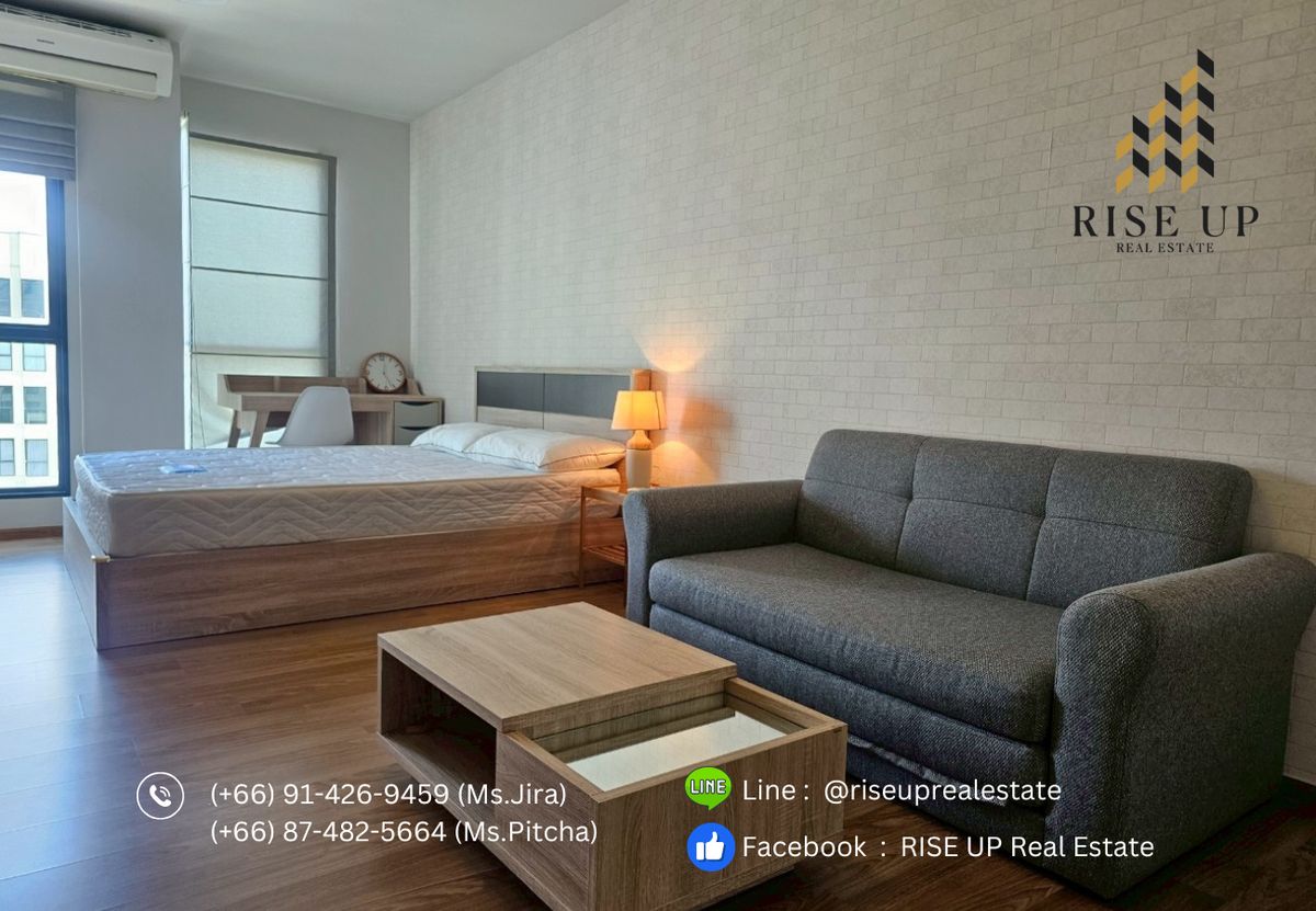 คอนโดปล่อยเช่า 📣 Unio สุขุมวิท 72 เฟส 1 ห้อง Studio, 1 ห้องน้ำ, ขนาด 27 ตรม. 🔥 8,500 บาท/เดือน🔥