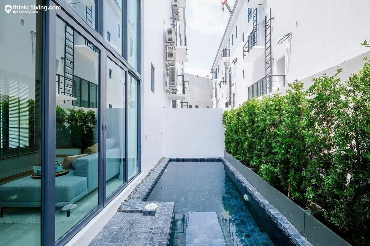♦ Super Luxury Duplex Type ♦ 4 -story townhome, area 28.00 sq.w., living space 275.00 sq.m., 4 bedrooms | SOL MIDTOWN PETCHKASEM - Sathorn near Seacon Bangkae, Food Villa Ratchaphruek   – รูปที่ 3