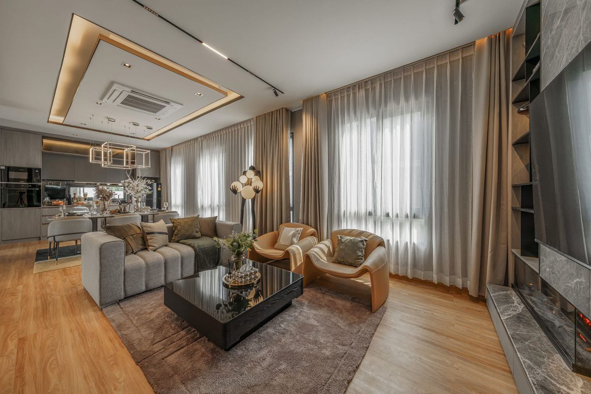 ♦ Super Luxury Duplex Type ♦ 4 -story townhome, area 28.00 sq.w., living space 275.00 sq.m., 4 bedrooms | SOL MIDTOWN PETCHKASEM - Sathorn near Seacon Bangkae, Food Villa Ratchaphruek   – รูปที่ 2