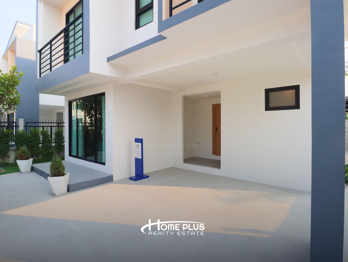 บ้านเดี่ยว โครงการมนทรีโอ แกรนด์ ศรีราชา (Montrio Grand Sriracha) ใกล้สวนเสือ – รูปที่ 2