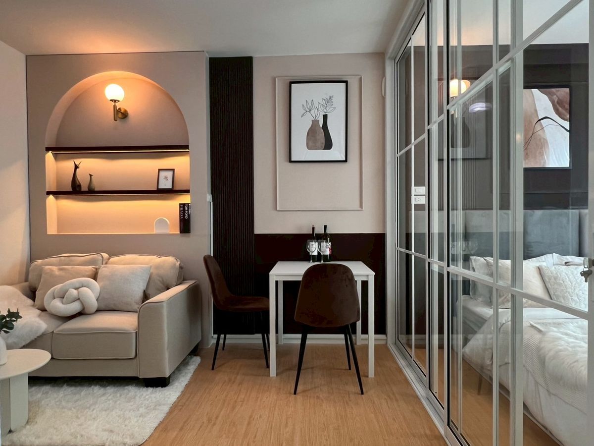 unio จรัญ 3  ห้องสวย Modern Classy  รีโนเวทใหม่หมด พื้น ครัวใหม่ – รูปที่ 2