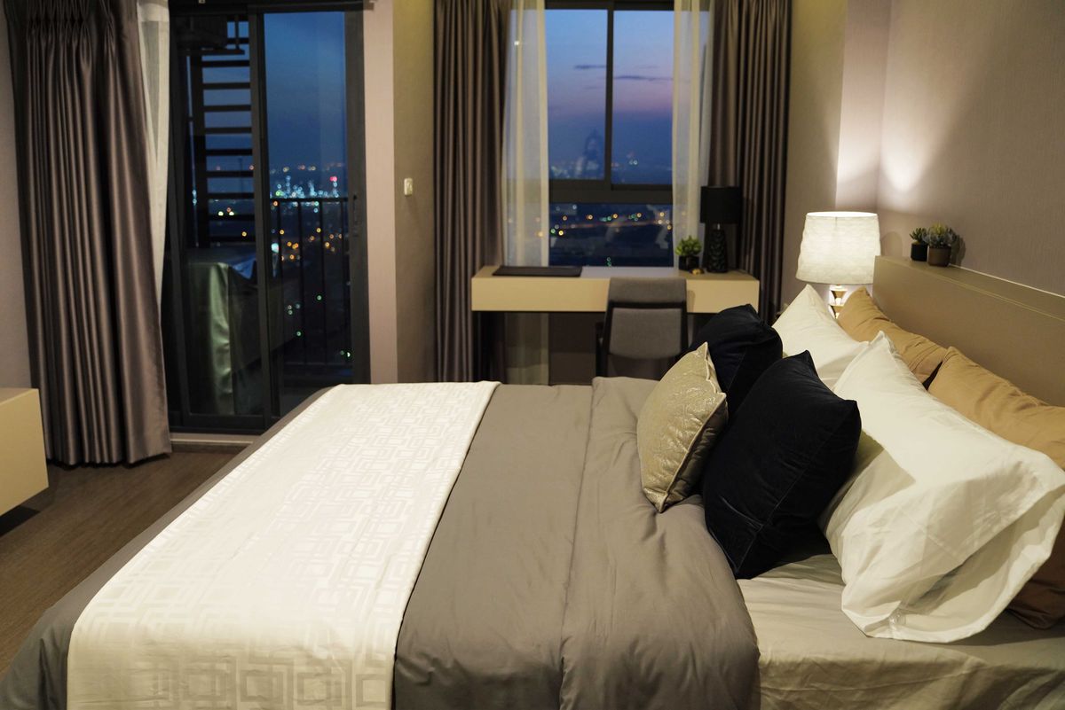 P003859- Fully furnished !! 25 sqm. near BTS Bangchak_beautiful view of city and Chao Phraya river. – รูปที่ 4