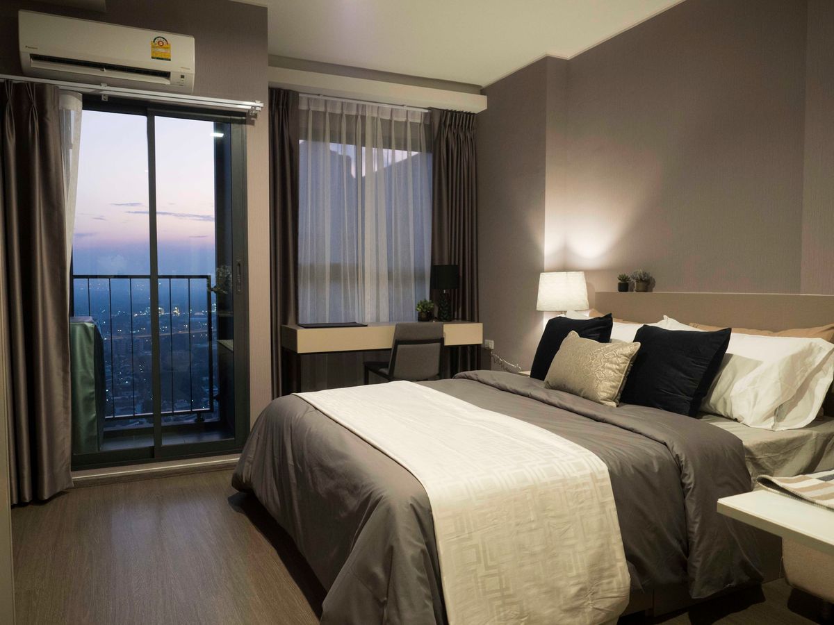P003859- Fully furnished !! 25 sqm. near BTS Bangchak_beautiful view of city and Chao Phraya river. – รูปที่ 3