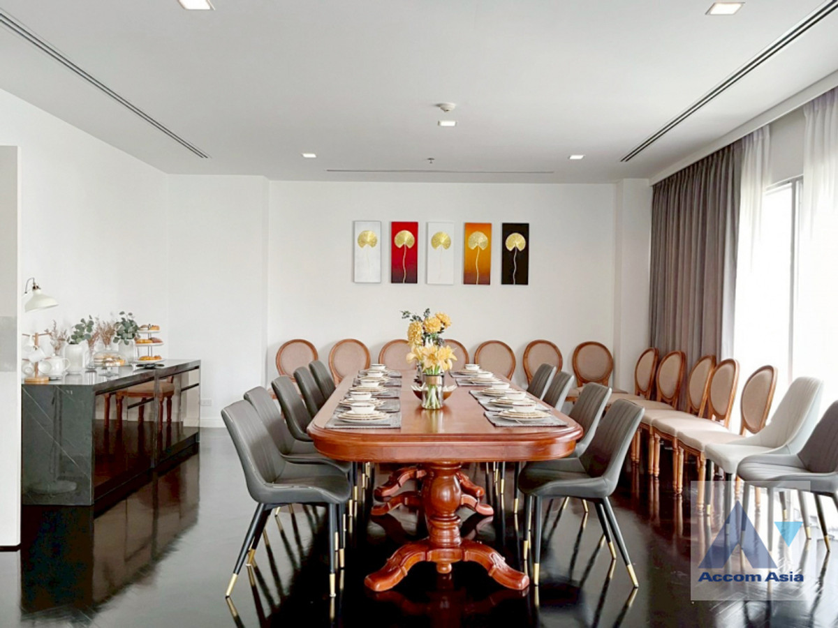 🔼 AccomA 🔽 Big Balcony 4 Bedrooms Apartment for Rent in Sathorn, Bangkok near BTS Chong Nonsi at Private Low-Rise Residence Only 7 Units in Project (AA44284) – รูปที่ 3