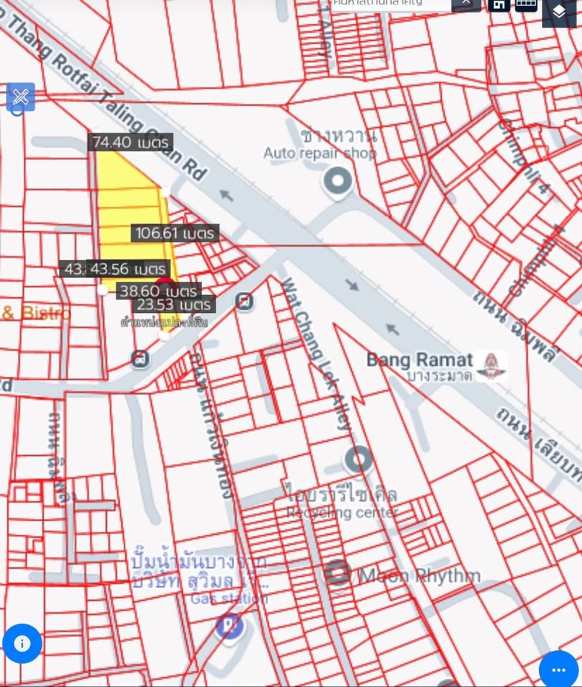 ขายที่ดินทำเลยศํกยภาพสูง 3-5 ไร่ / 4-2-66 ไร่ ฉิมพลี แก้วเงินทอง ตลิ่งชัน ราคา 60,000 บาท/ตารางวา (24 ลบ.ต่อไร่) – รูปที่ 4