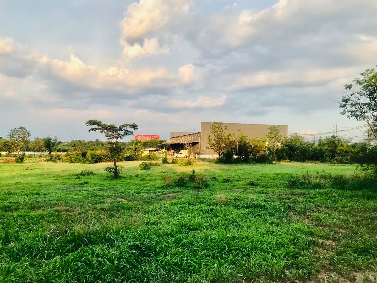 Land for sale, Mittraphap Road, no flooding 10 rai, Sung Noen District, Karat, Suitable for warehouse, refrigerated storages, EV Charger, hostel Land for sale, Mittraphap Road, no flooding 10 rai, Sung Noen District, Karat, Suitable for warehouse, refrigerated storages, EV Charger, hostel